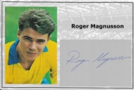 Autograf Roger Magnusson, Szwecja, Juventus