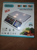 ELEKTRONICZNA WAGA 40KG / 2g SKLEPOWA GASTRONOMICZNA KUCHENNA MAGAZYNOWA +