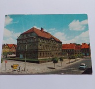 CIEKAWA STARA POCZTÓWKA PLESZEW - RATUSZ BIURO WYDAWNICZE RUCH LATA 70