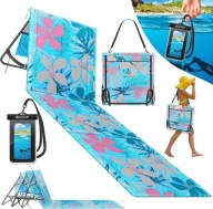 KESSER składana mata plażowa z oparciem s29