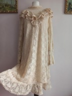 SOFIE SCHNOOR SUKIENKA koronkowa falbany 38/40