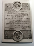 TORUŃ 1971- TABLICA NA GMACHU LICEUM im. M. KOPERNIKA