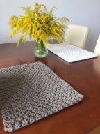 MAMAJASTUDIO Podkładka na stół,pod talerz mech,25x35cm , 5mm.