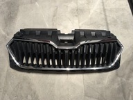 SKODA FABIA 18- LIFT ATRAPA GRILL CHROM + RAMKA KOMPLETNY 6V0853653C
