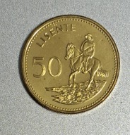 Lesotho 50 lisente, 2018r. BCM