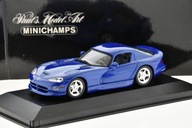 DODGE VIPER Coupe Blue 1993 1/43 MINICHAMPS 430144021