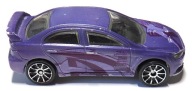 HW Mitsubishi Lancer Evo X B27 Thailand Metalowe Podwozie zmienia kolor