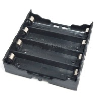 Koszyk na baterie 4 szt. Ogniwa 18650 DIY Obudowa mocowanie akumulatorków.