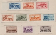 Maroko Francuskie 1928 Poczta Lotnicza Widoki Mi 12-21 komplet