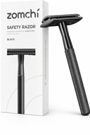 Zomchi Maszynka na żyletki dwuostrzowe metalowa maszynka do golenia