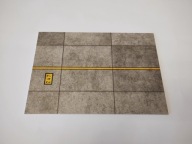 Podstawka "Płyta lotniska 50" skala 1:72 roz.A5 druk PCV 3mm