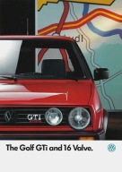 Plakat A3 - Volkswagen Golf GTI Prospekt