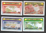 ST.VINCENT - monety i banknoty Wschodnich Karaibów 1987** Mi 1085/7-8 (3080