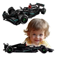 KLOCKI DO SKŁADANIA DLA DZIECKA FORMUŁA 1 MERCEDES AMG 1642 ELEMENTY