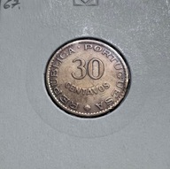 TIMOR PORTUGALSKI 30 CENTAVOS 1958