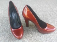 CASUCCIO VINCENZO nr 38 włoskie czółenka skóra