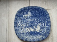 Talerz ścienny porcelana Rörstrand JULEN 1972
