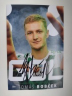 Zdjęcie 10x15 autograf Lechia Gdańsk sezon 2024/25 Gol Tomas Bobcek