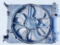 NISSAN X-TRAIL T32 QASHQAI II chłodnica wody klimy wentylator komplet