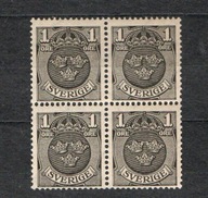 Szwecja Mi 57 1912 czwórka, czyste