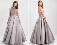 LUXUAR FASHION SUKIENKA MAXI SREBRNA 40 L