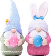 2 sztuki wielkanocnych dekoracyjnych skrzatów, ręcznie robiony OZDOBA JAJKA