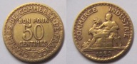 Francja 50 centimes 1923