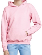 Różowa Bluza Dziecięca z Kapturem JHK - 128