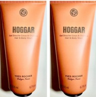 HOGGAR MEN Hair & Body Wash Yves Rocher SZAMPON & ŻEL pod prysznic 2x 200ml