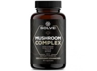 Solve Labs Mushroom Complex 60 caps Soplówka, Chaga, Reishi, Cordyceps