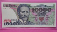 10000 zł 1988 ,seria DR 5065988,stan UNC
