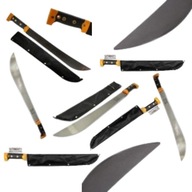 MACZETA Z KABURĄ DUŻA NÓŻ KARBOWNIK DO GAŁĘZI STAL NIERDZEWNA