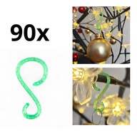 STD HACZYKI DO BOMBEK HACZYKI DO ZAWIESZANIA OZDÓB ZIELONE 90 SZTUK