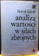 Analiza wartości w siłach zbrojnych, Henryk SAJECKI [BBW - MON 1979]