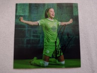 Zdjęcie 13x113 autograf Wolfsburg Bundesliga Ewa Pajor