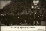 Warszawa 3 Maj 1916 Pochód Grupa Pracy Narodowej