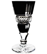 Czarne KRYSZTAŁOWE Kieliszki do Wódki NS.30 ml Ręcznie Szlifowane Polskie