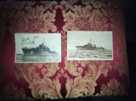 NISZCZYCIEL ORP WICHER - 2 POCZTÓWKI Z 1938 i 1948 R.