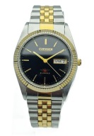 STALOWY MESKI ZEGAREK CITIZEN AUTOMATIC LATA 80-TE - SUPER STAN