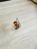 Figurka Szklana słonik Rzeźba Styl Murano