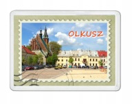 OLKUSZ RYNEK magnes pamiątkowy na lodówkę akrylowy