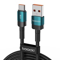 TOOCKI KABEL USB-A DO USB-C 100W QC 6A do HUAWEI XIAOMI SAMSUNG - 1m