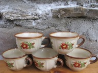 KREMOWA Filiżanka_Porcelit PRUSZKÓW_ VINTAGE PRL