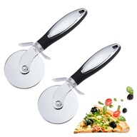 Nóż DO PIZZY ZE STALI NIERDZEWNEJ profesjonalny precyzyjny radełko