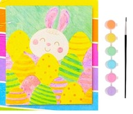 ŚWIĄTECZNY ZESTAW DO MALOWANIA PŁÓTNO OBRAZ + FARBY WIELKANOC