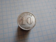 10 ore 1903 r. Szwecja srebro.