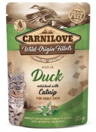 CARNILOVE CAT POUCH DUCK & CATNIP karma dla kota kaczka z kocimiętką 85g