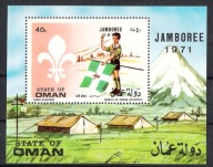 Oman 1971, bl** Harcerstwo i Skauting