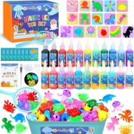 ZABAWKI WODNE ZESTAW MAGICZNYCH ZABAWEK WODNYCH MAGICZNY ŻEL BEZPIECZNY DIY