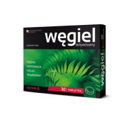 Colfarm Węgiel aktywowany 30 tabletek